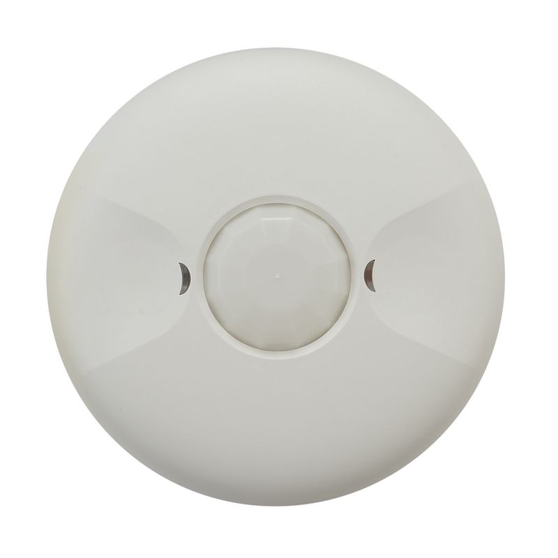 IOS-CMP-U — Sensor de ocupación PIR para montaje en techo, voltaje de línea, grado comercial, blanco