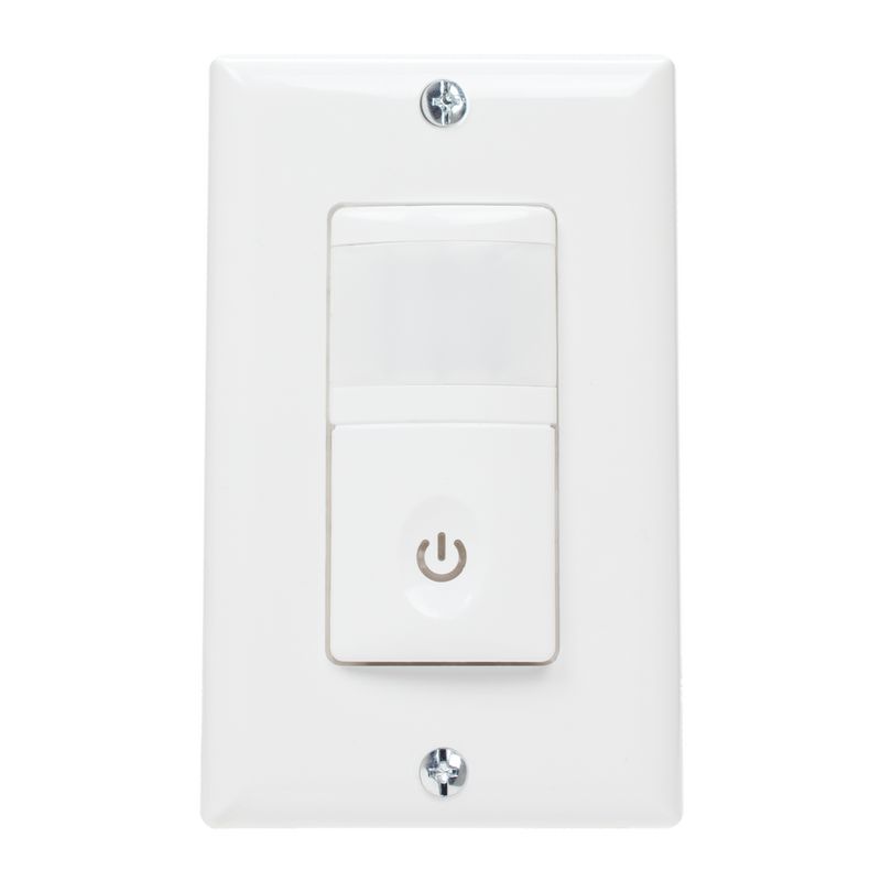 IOS-DPBV-WH — Sensor de desocupación PIR de pared, residencial, blanco