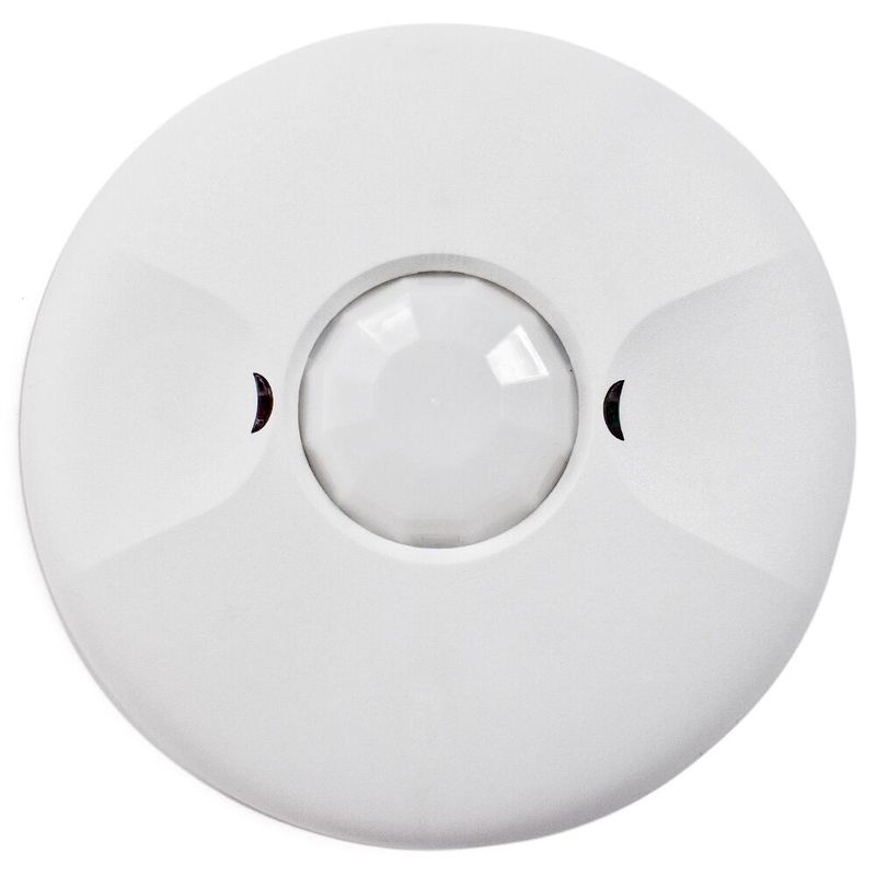 IOS-CMP-LV — Sensor de ocupación/desocupación PIR para montaje en techo, bajo voltaje, grado comercial, blanco