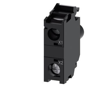 3SU14011BC501AA0 — Módulo LED con LED integrado, 110 V CA, azul