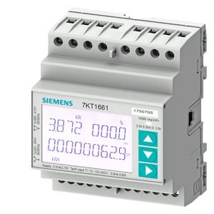 7KT1672 — Medidor de energía PAC1600 trifásico /5 A con salida de pulsos S0