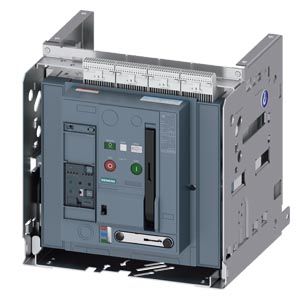 3WA12253AC310AA0 — Interruptor automático de bastidor abierto removible TII, unidad de disparo electrónica ETU 300, tamaño 2