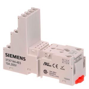 3TX71444E5 — Zócalo para relé enchufable