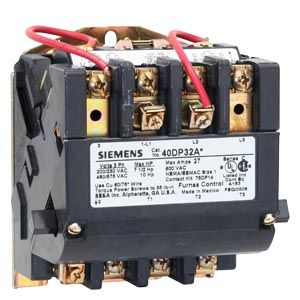40BP32AS — Contactor NEMA tamaño 00, 3 fases, abierto, bobina 24 V CD