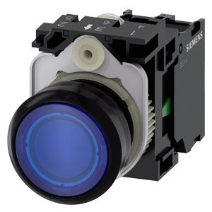 3SU11030AB501BA0 — Pulsador luminoso 22 mm redondo de plástico
