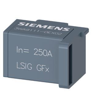3WA91110EX02 — Rating Plug módulo de función LSIG GFx 250 A para interruptor 3WA