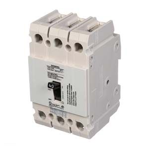 CQD340 — Interruptor termomagnético enchufable 3 polos 40 A 480/277 V