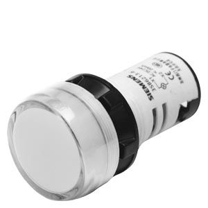 3SB62136AA601AA0 — Luz piloto compacta 22 mm, plástico, redonda