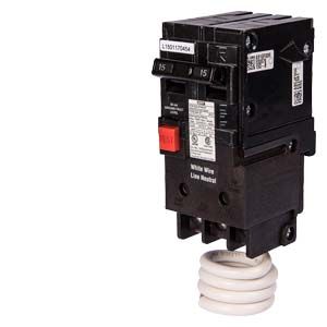 QE250 — Interruptor termomagnético con protección GFCI 30 mA 2 polos 50 A 120/240 V 10 kA