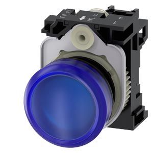 3SU11026AA501AA0 — Lámpara de señalización 22 mm redonda