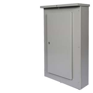 WP38 — Gabinete para tablero P1, 250 A, 30 circuitos, NEMA 3R intemperie