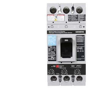 FXD63B200L — Interruptor de caja moldeada 3 polos 200 A 600 V 22 kA marco FD/FX
