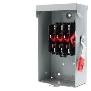 GNF322A — Interruptor de seguridad sin fusible Serie A 3 polos 3 hilos