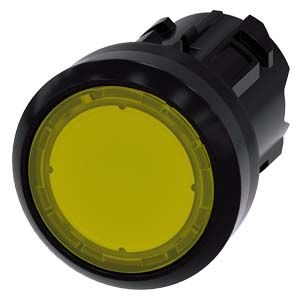 3SU10010AA300AA0 — Pulsador luminoso 22 mm redondo de plástico
