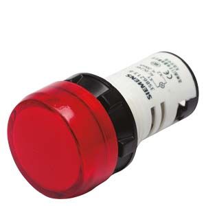 3SB62166AA201AA0 — Luz piloto compacta 22 mm, plástico, redonda