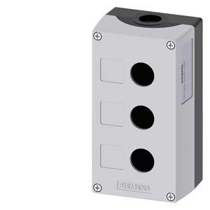 3SU18030AA000AB1 — Caja para aparatos de mando 22 mm, 3 elementos