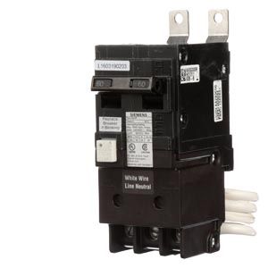 BF260A — Interruptor termomagnético con protección GFCI 2 polos 60 A, tipo BL