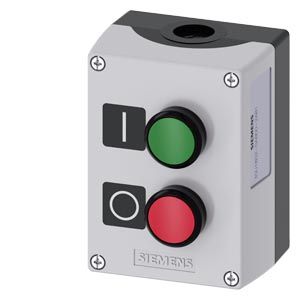 3SU18020AB002AB1 — Caja para dispositivos de mando, 22 mm, 2 orificios