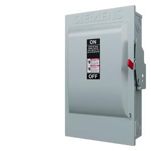GNF324A — Interruptor de seguridad sin fusible 3 polos 200 A 240 V uso general NEMA 1
