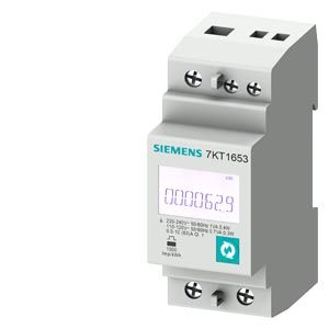 7KT1651 — Medidor de energía PAC1600 monofásico 63 A con comunicación Modbus