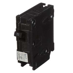 Q170 — Interruptor termomagnético enchufable 1 polo 70 A 120 V 10 kA tipo QP
