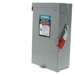 GF322NA — Interruptor de seguridad fusible Serie A 3 polos 4 hilos
