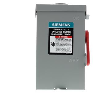 GF321NRA — Interruptor de seguridad fusible Serie A 3 polos 4 hilos NEMA 3R