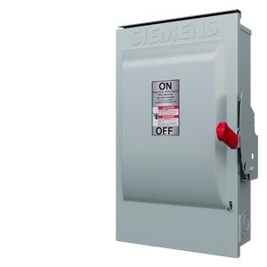 HNF364R — Interruptor de seguridad sin fusible 3 polos 200 A 600 V servicio pesado NEMA 3R