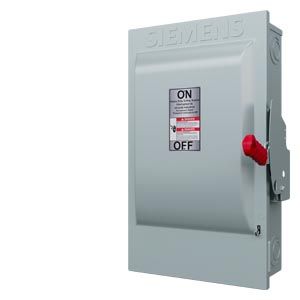 HNF364 — Interruptor de seguridad sin fusible 3 polos 200 A 600 V servicio pesado NEMA 1