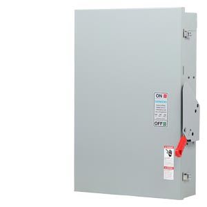 GNF325A — Interruptor de seguridad sin fusible 3 polos 400 A 240 V uso general NEMA 1