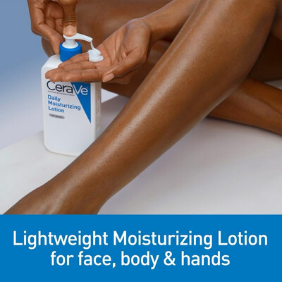 Cerave Daily Moisturizing Body and Face Lotion for Balanced to Dry Skin - 8oz