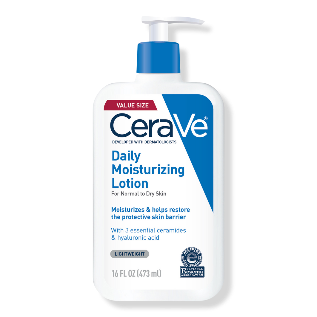 Cerave Daily Moisturizing Body and Face Lotion for Balanced to Dry Skin - 16oz