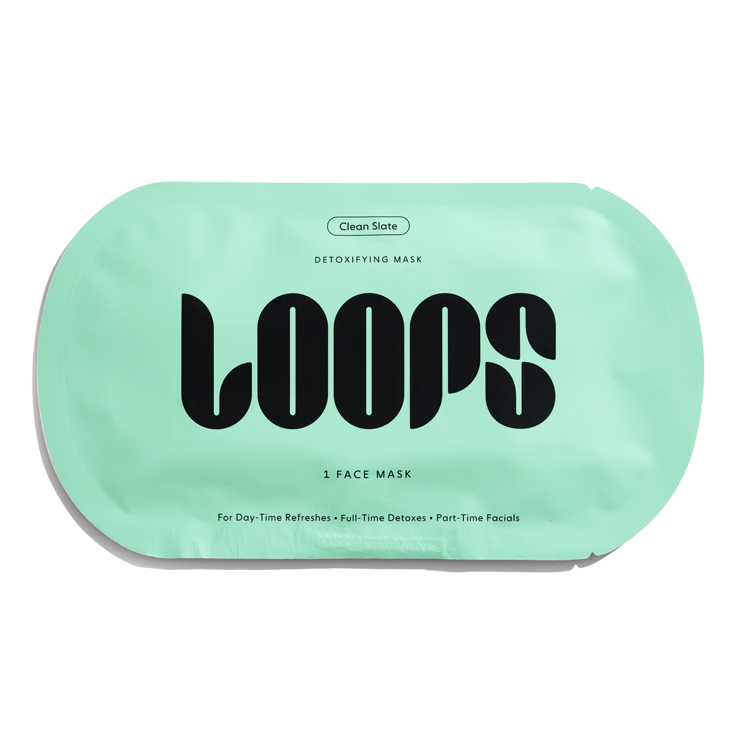 Loops Clean Slate Detoxifying Face Mask