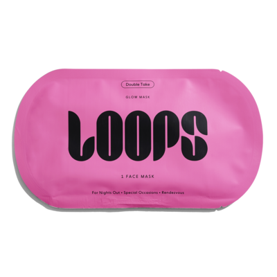 Loops Double Take Glow Face Mask