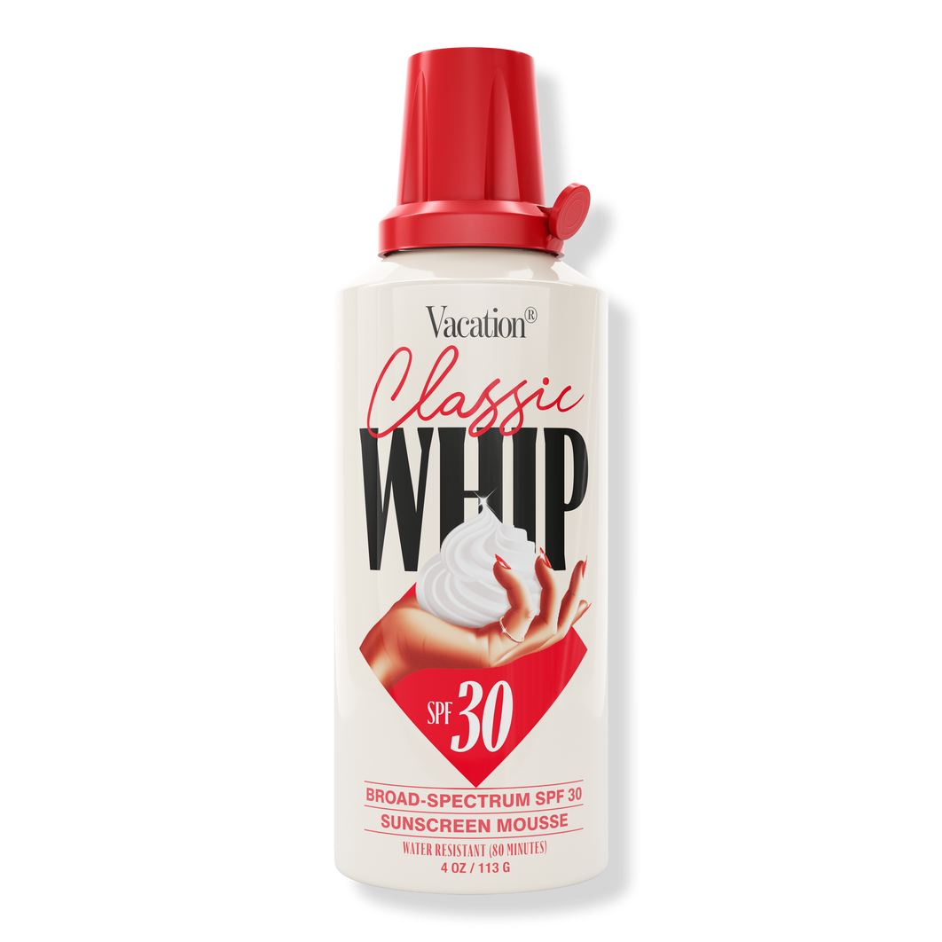 Vacation Classic Whip SPF 30 Sunscreen Mousse