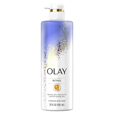 Olay Cleansing &amp; Renewing Nighttime Body Wash with Vitamin B3 and Retinol - Scented - 20 fl oz