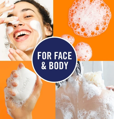 PanOxyl Acne Treatment Face &amp; Body Bar Soap, Max Strength 10% Benzoyl Peroxide