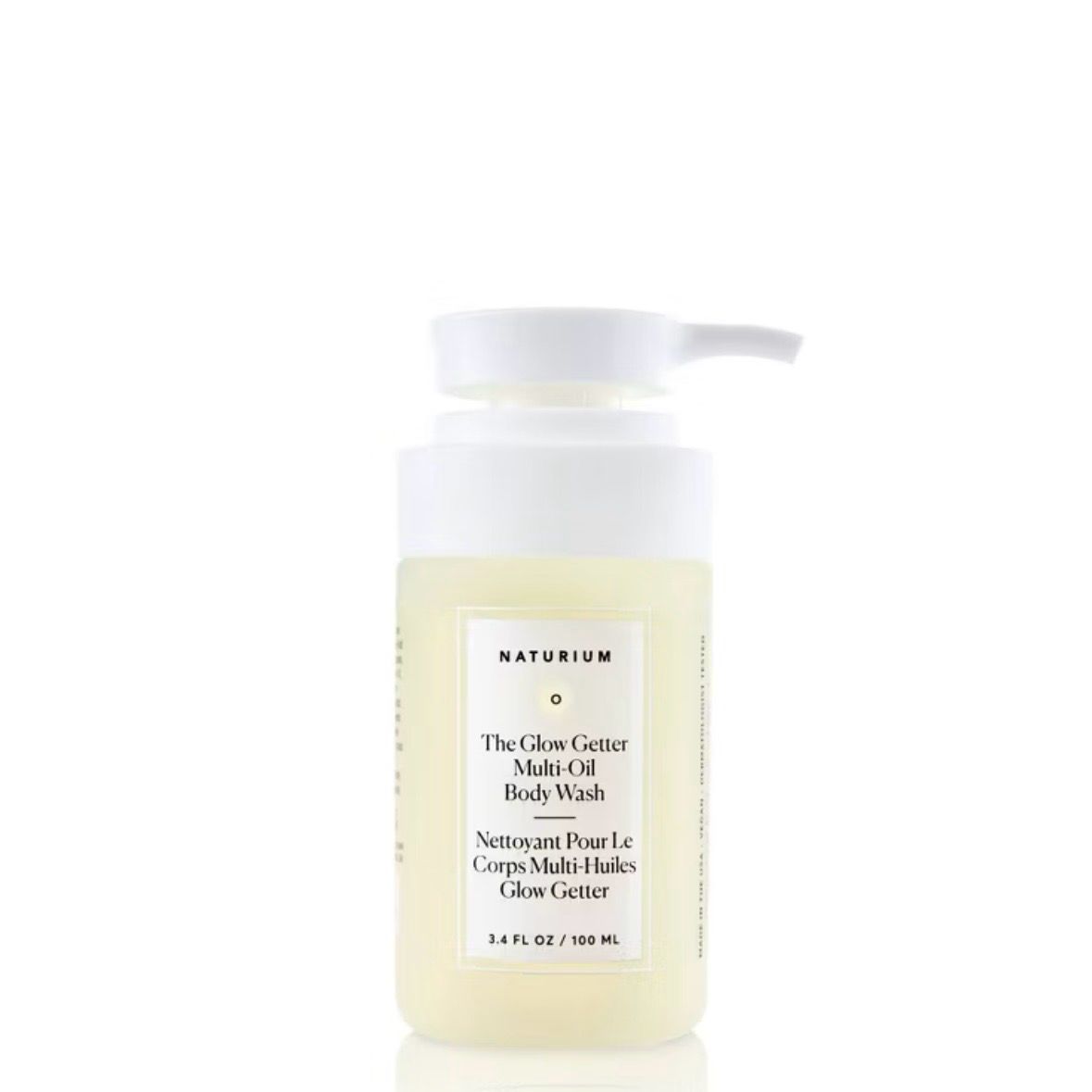 Naturium Mini The Glow Getter Multi-Oil Body Wash - Scented - Trial Size - 3.4 fl oz