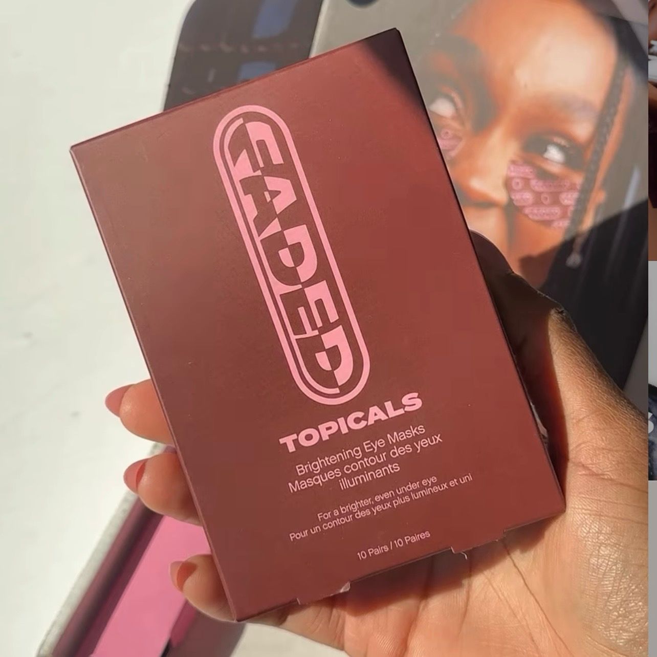 Topicals Cognac Faded Under Eye Brightening &amp; Clearing Eye Masks
