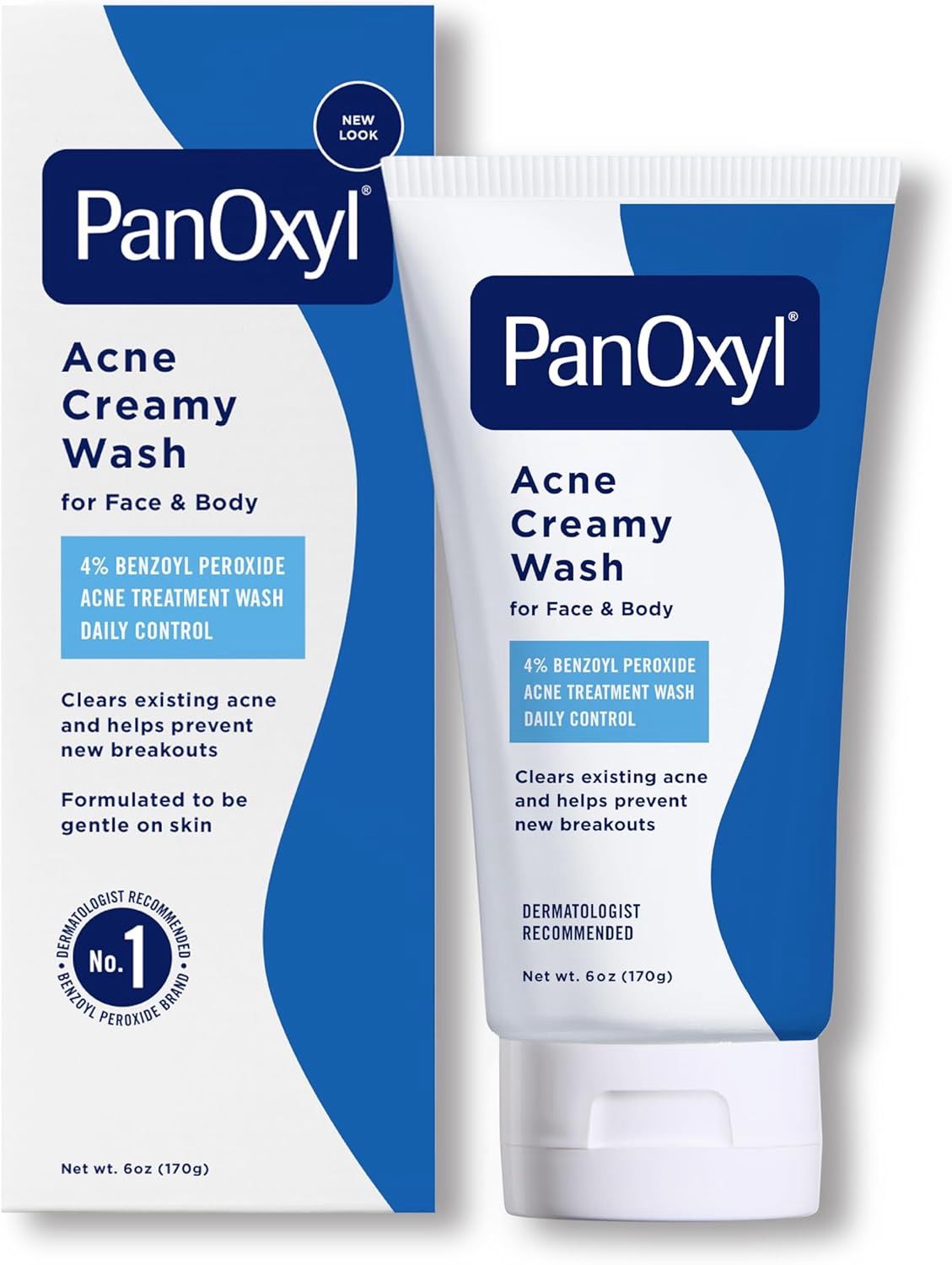PanOxyl 4% Benzoyl Peroxide Acne Creamy Wash