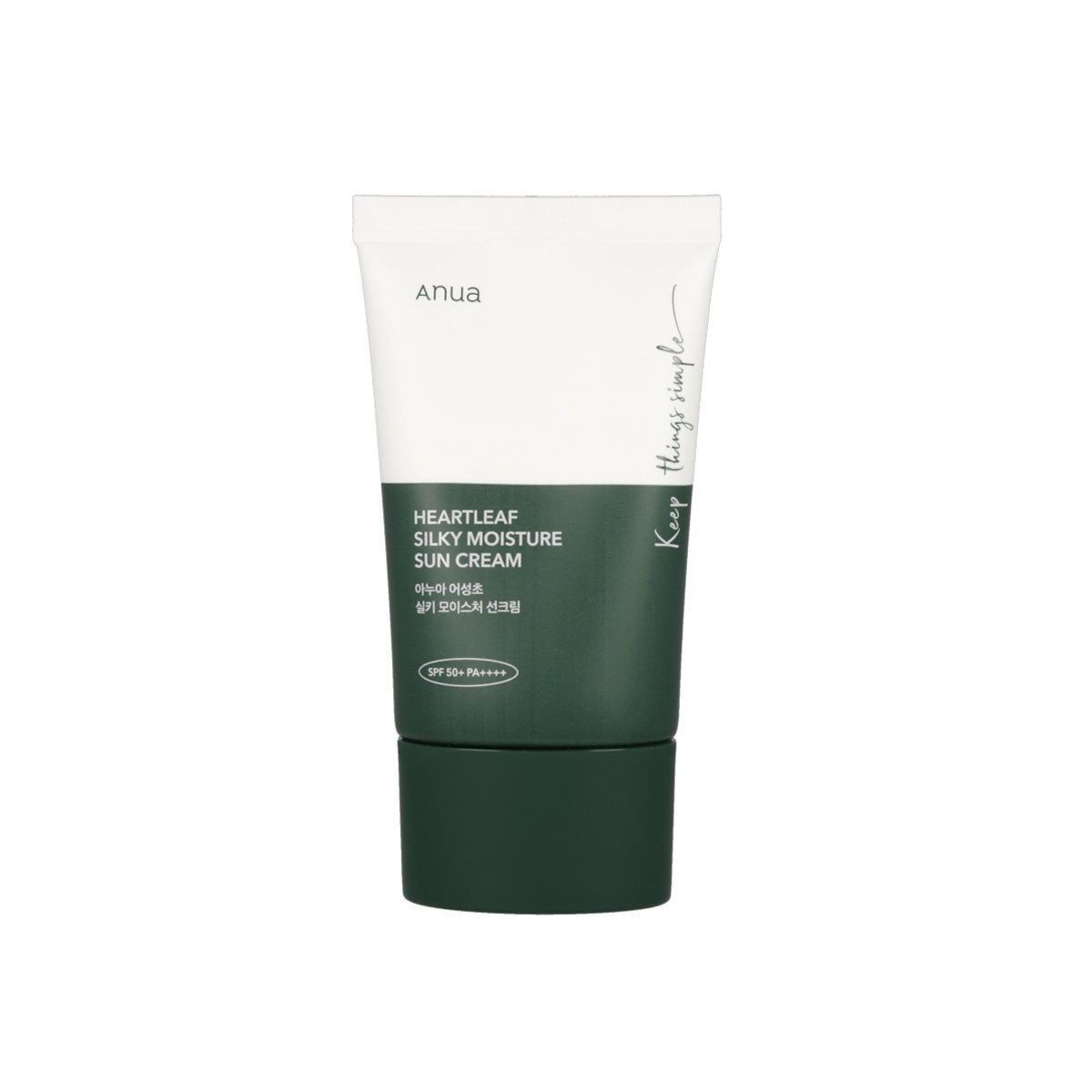Anua Heartleaf Silk Moisture Sun Cream
