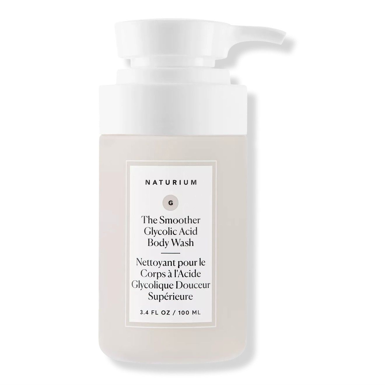 Naturium Mini The Smoother Glycolic Acid Exfoliating Body Wash - Trial Size