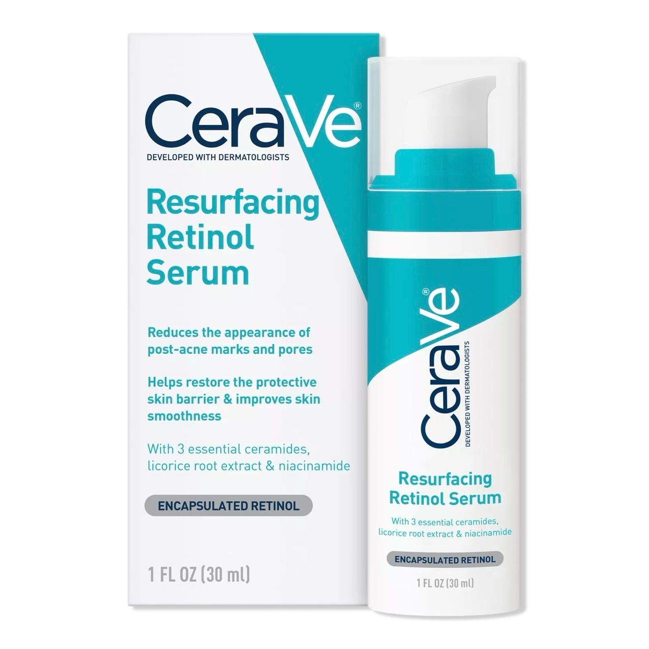 CeraVe Resurfacing Retinol Face Serum