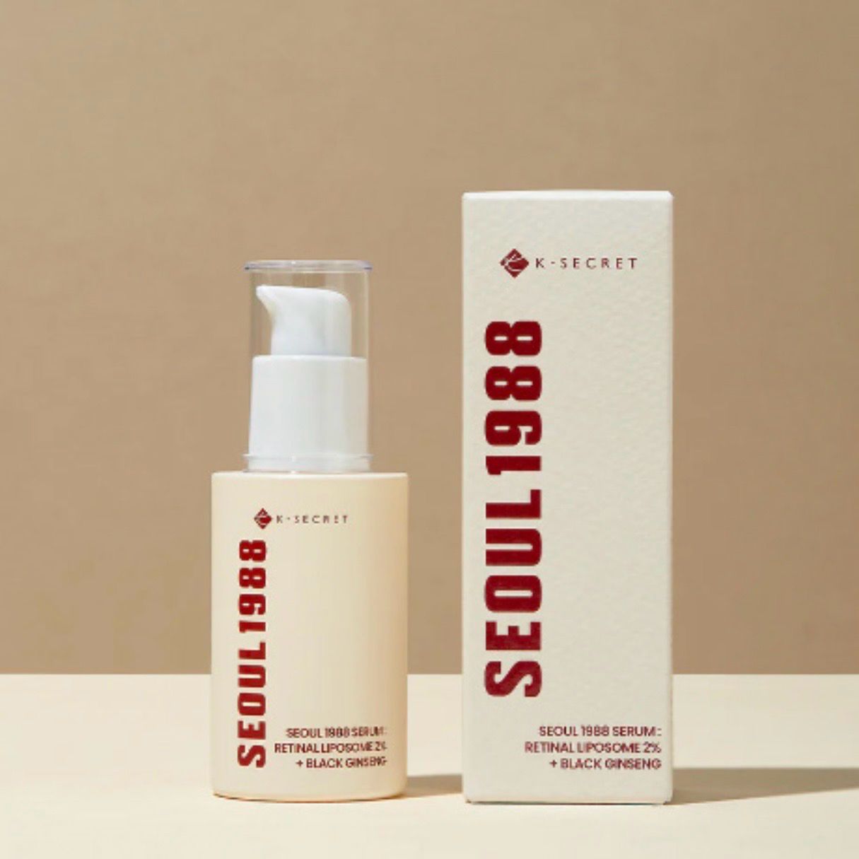 KSECRET SEOUL 1988 Serum Retinal Liposome 2% + Black Ginseng - 30ml