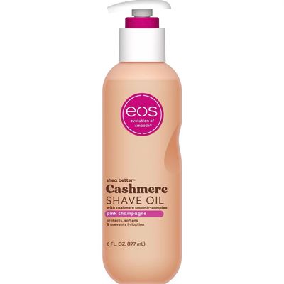 eos Pink Champagne Shave Oil