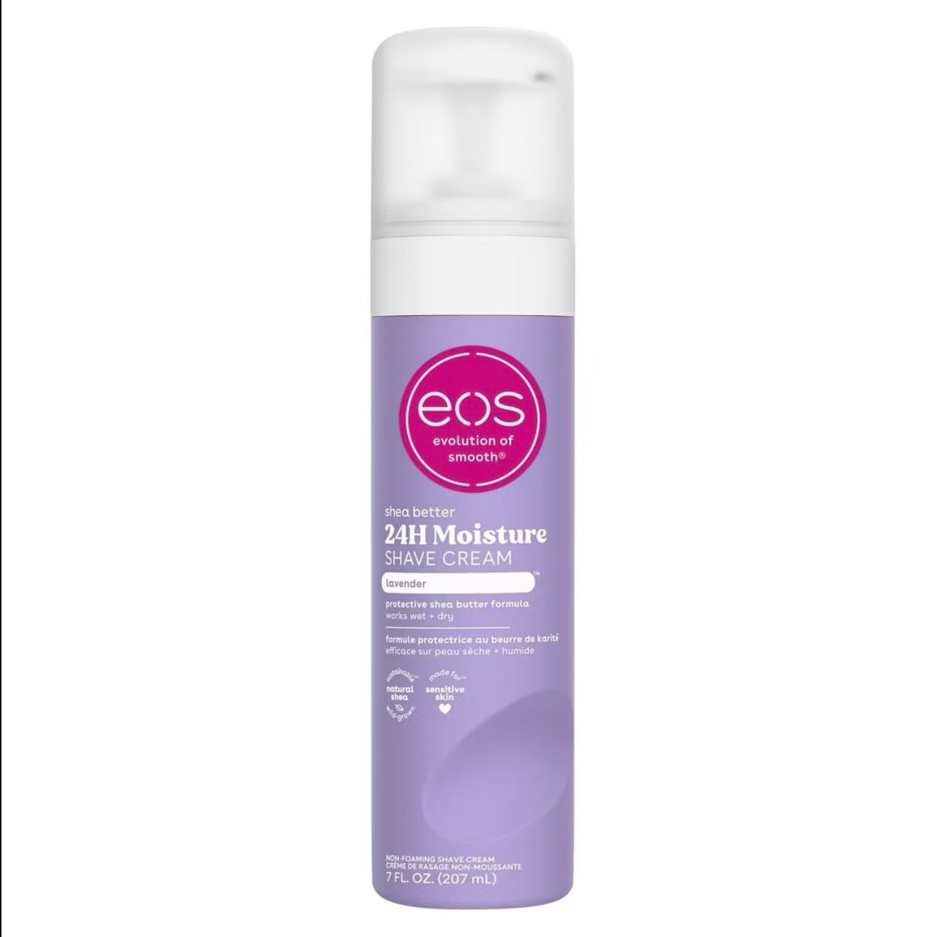 eos 24hr Moisture Shave Cream - Lavender