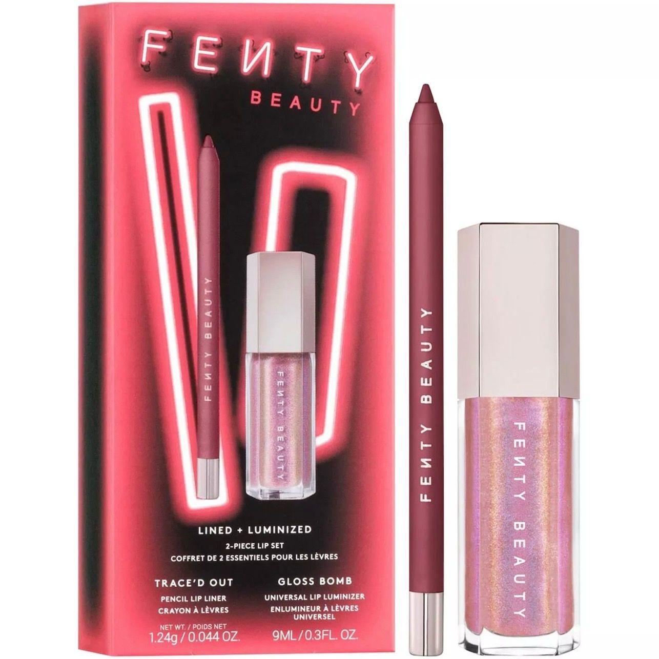 FENTY Beauty Lined + Luminized 2-Piece Lip Set