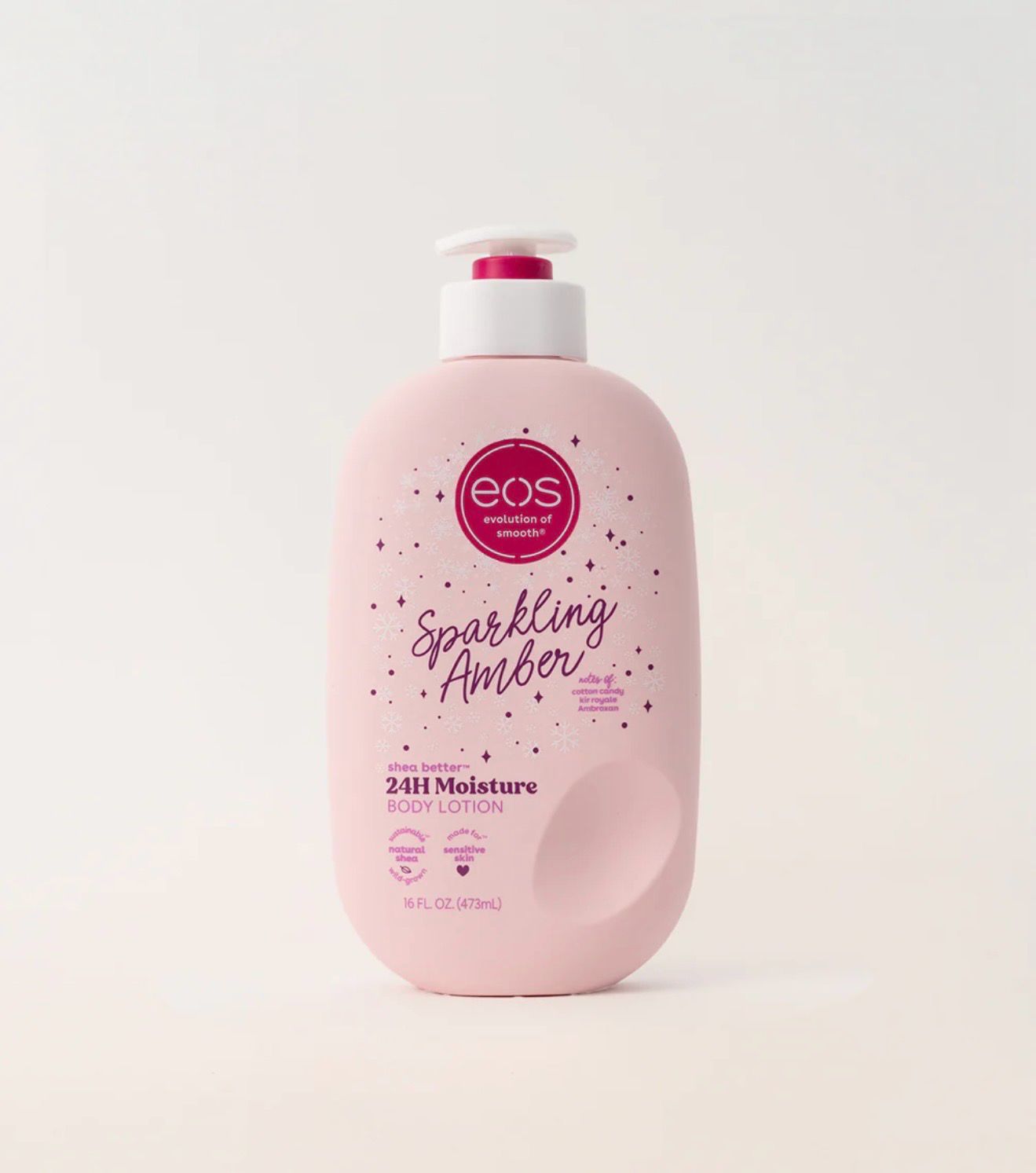 eos Sparkling Amber Body Lotion