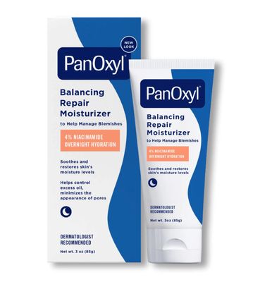 PanOxyl PM Balancing Repair Moisturizer, Niacinamide &amp; Ceramides