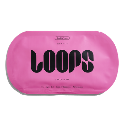 Loops Double Take Glow Face Mask